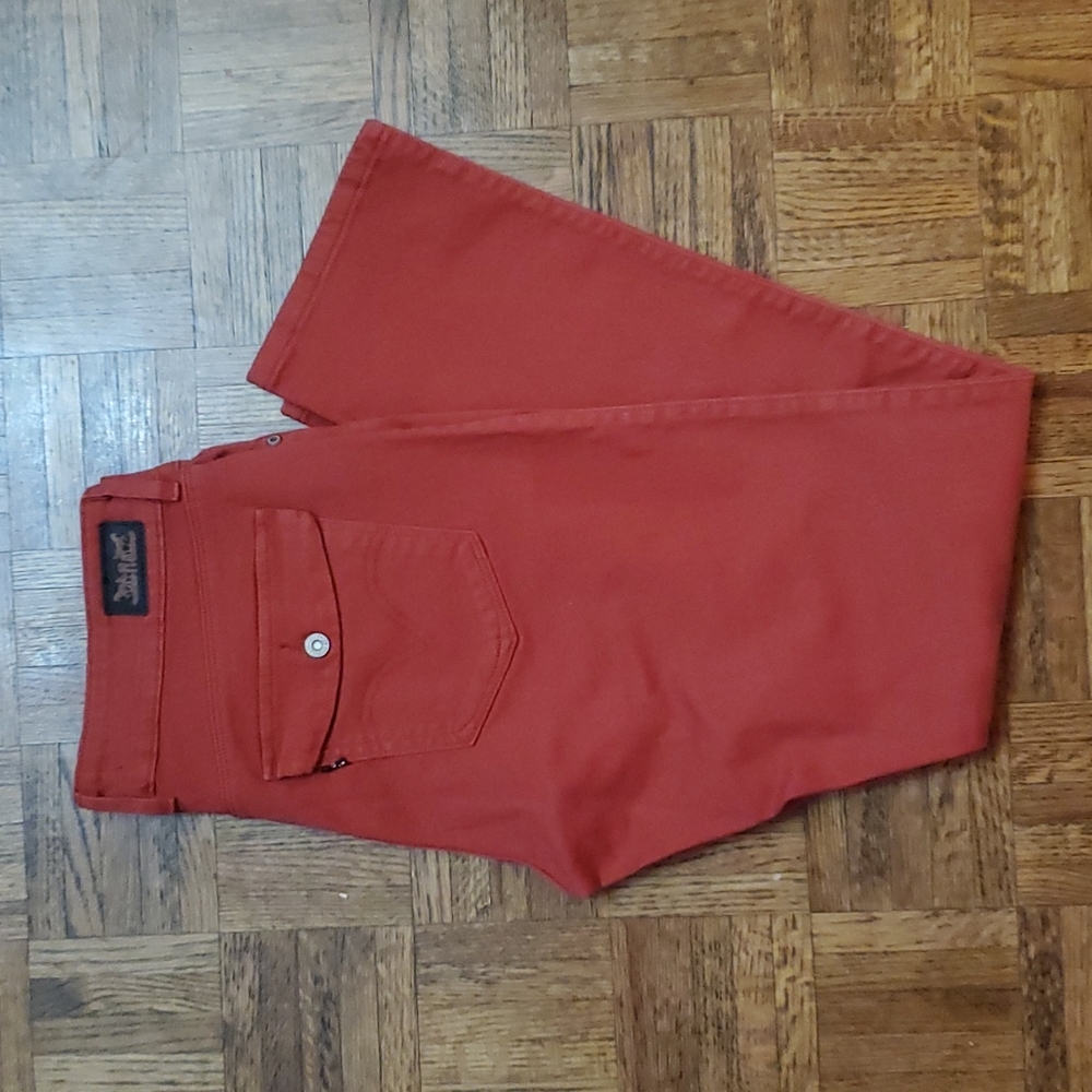 Levi's Rust Mid Rise Size 12M Skinny Jeans